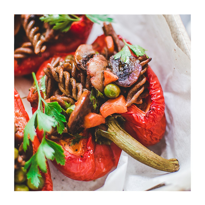 Gefüllte Paprika