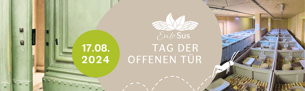 17.08.2024 Tag der offenen Tür bei EntoSus - besucht uns auf der Grillenfarm!