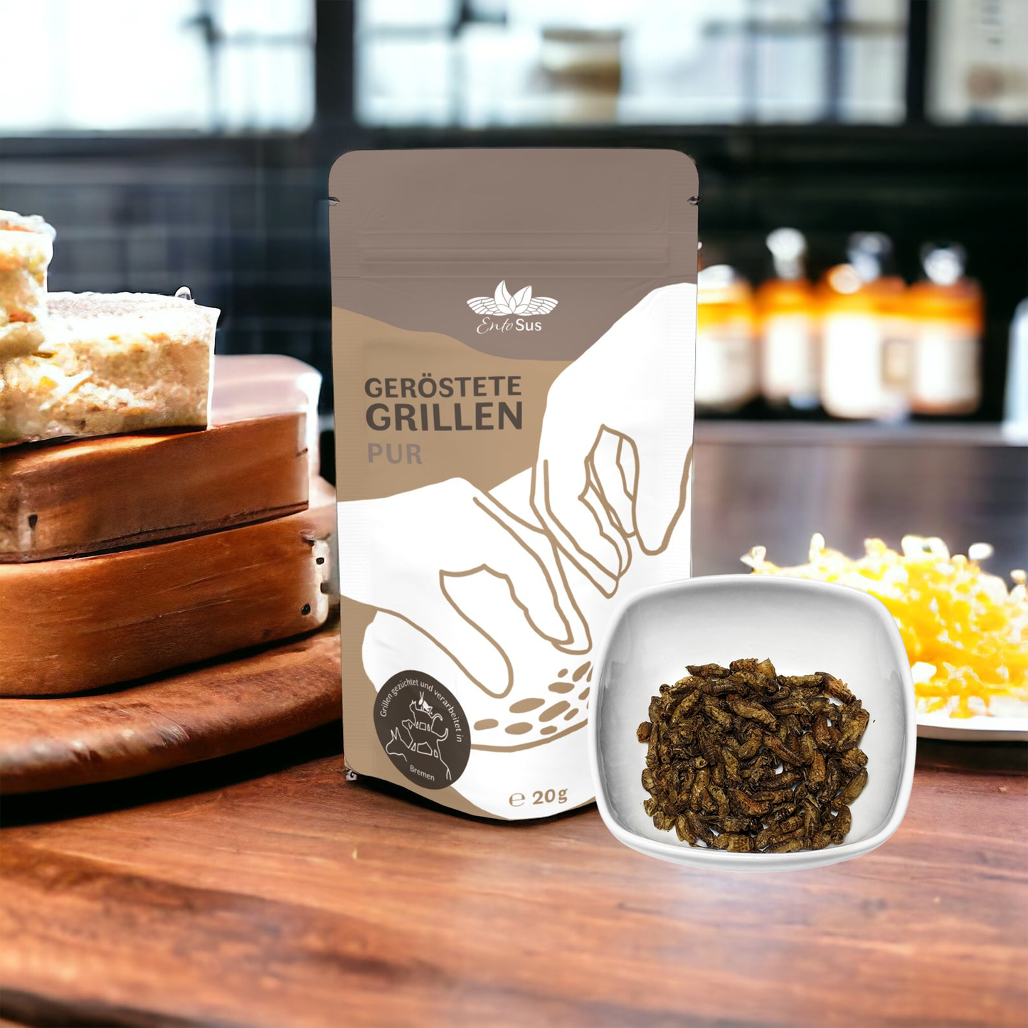 
                  
                    Crunchy roasted crickets - Sample Pack
                  
                