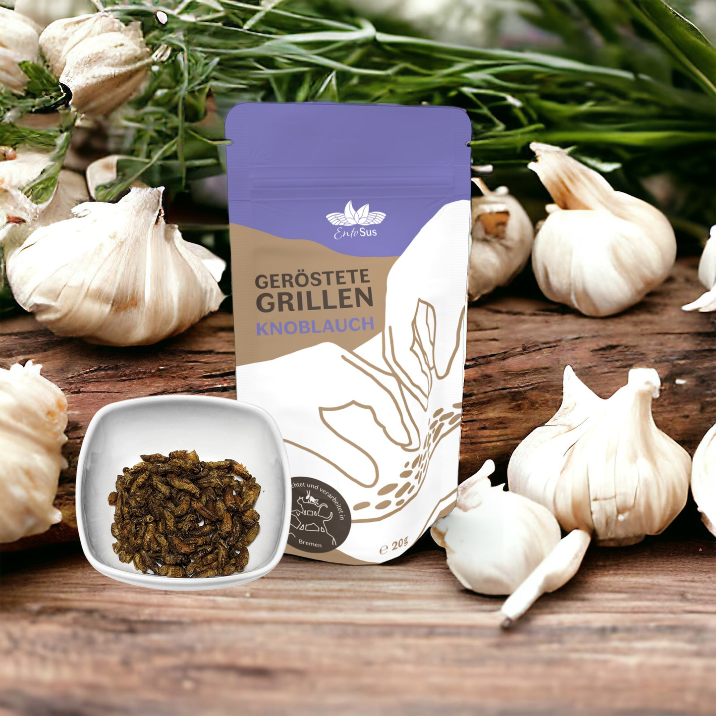 
                  
                    Crunchy roasted crickets - Sample Pack
                  
                