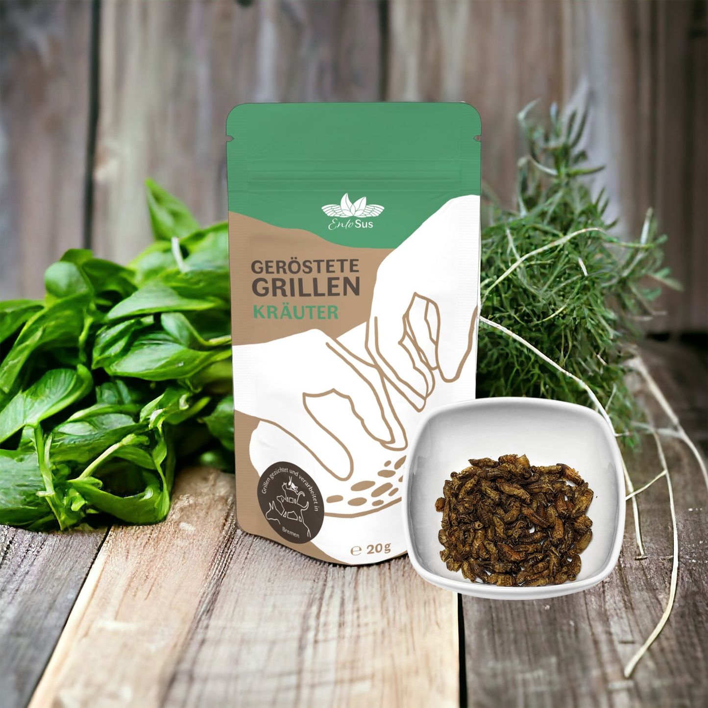 
                  
                    Crunchy roasted crickets - Sample Pack
                  
                