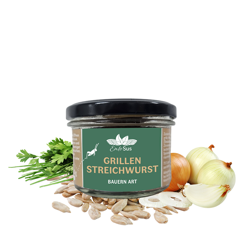Grillen Streichwurst Bauern Art wie Leberwurst