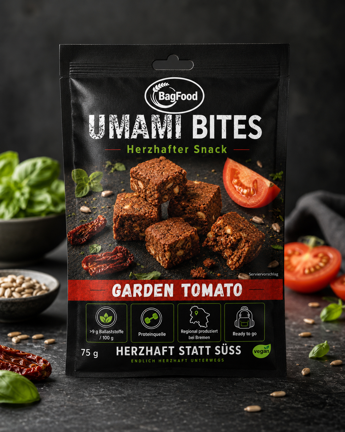 
                  
                    UMAMI BITES - Garden Tomato
                  
                