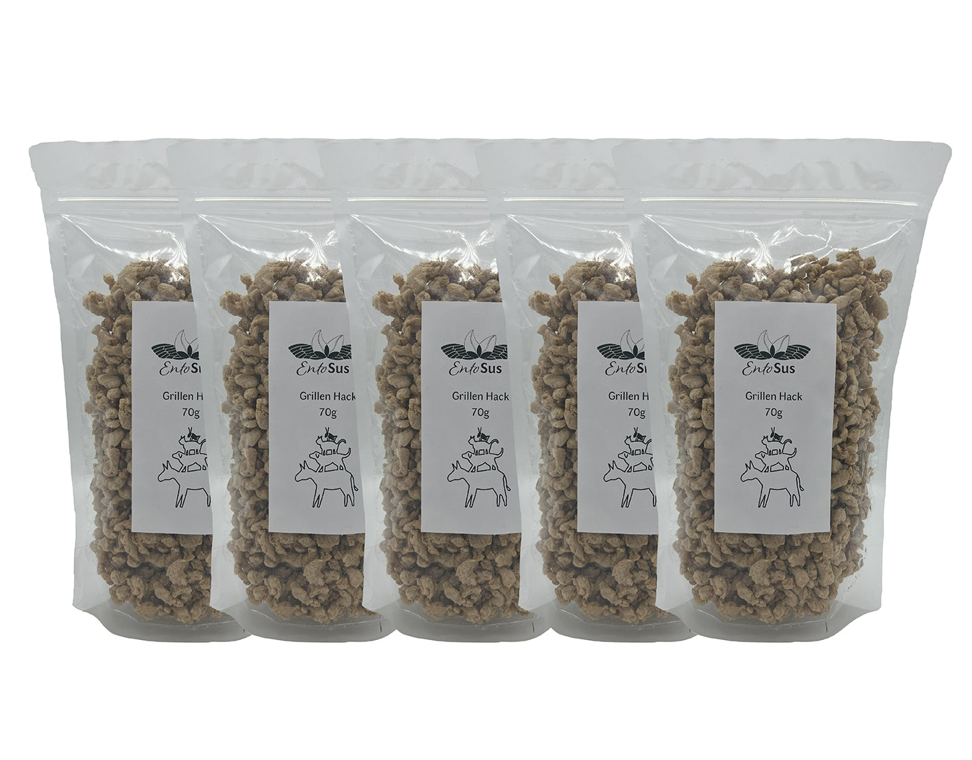 
                  
                    Grillenhack | Texturiertes Grillenprotein| Hackfleischersatz aus Grillen 70g (ergibt ca. 300g)
                  
                