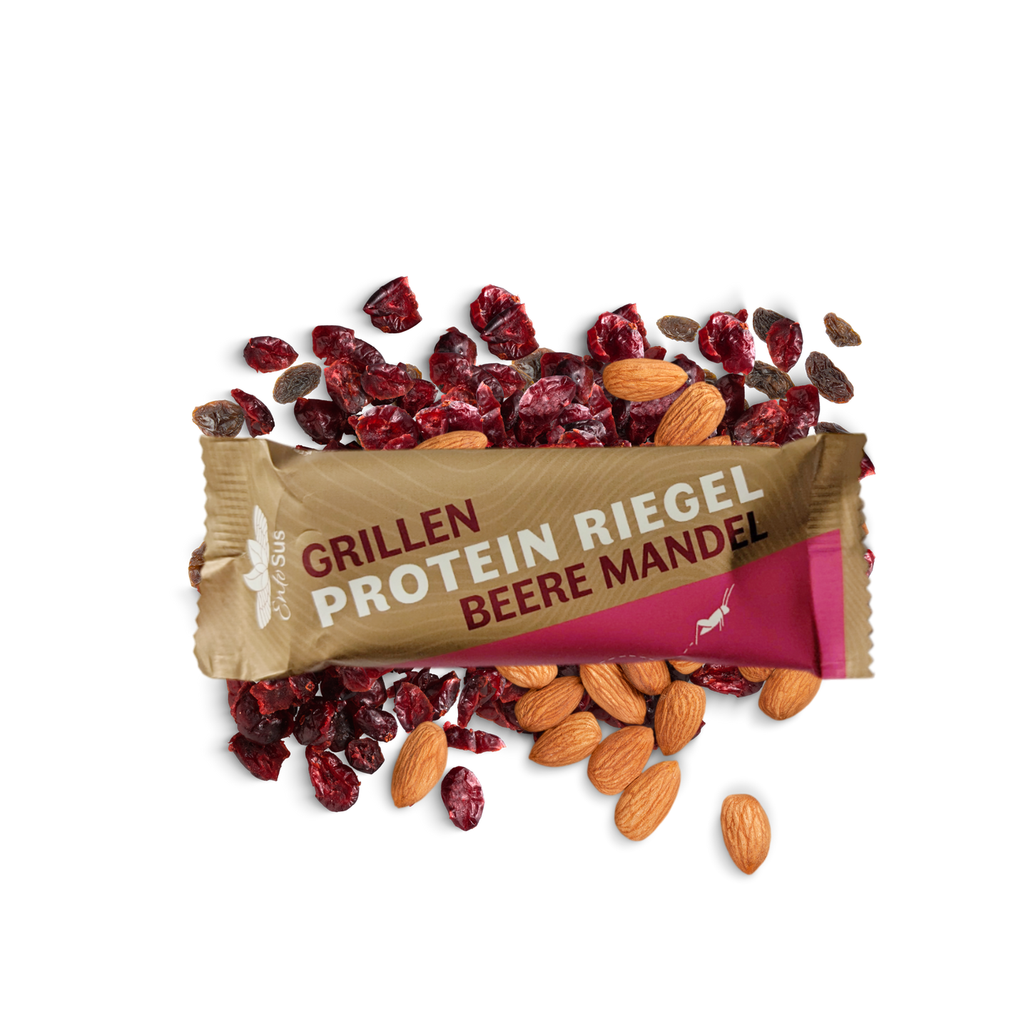 
                  
                    Grillen Protein Riegel Beere Mandel
                  
                