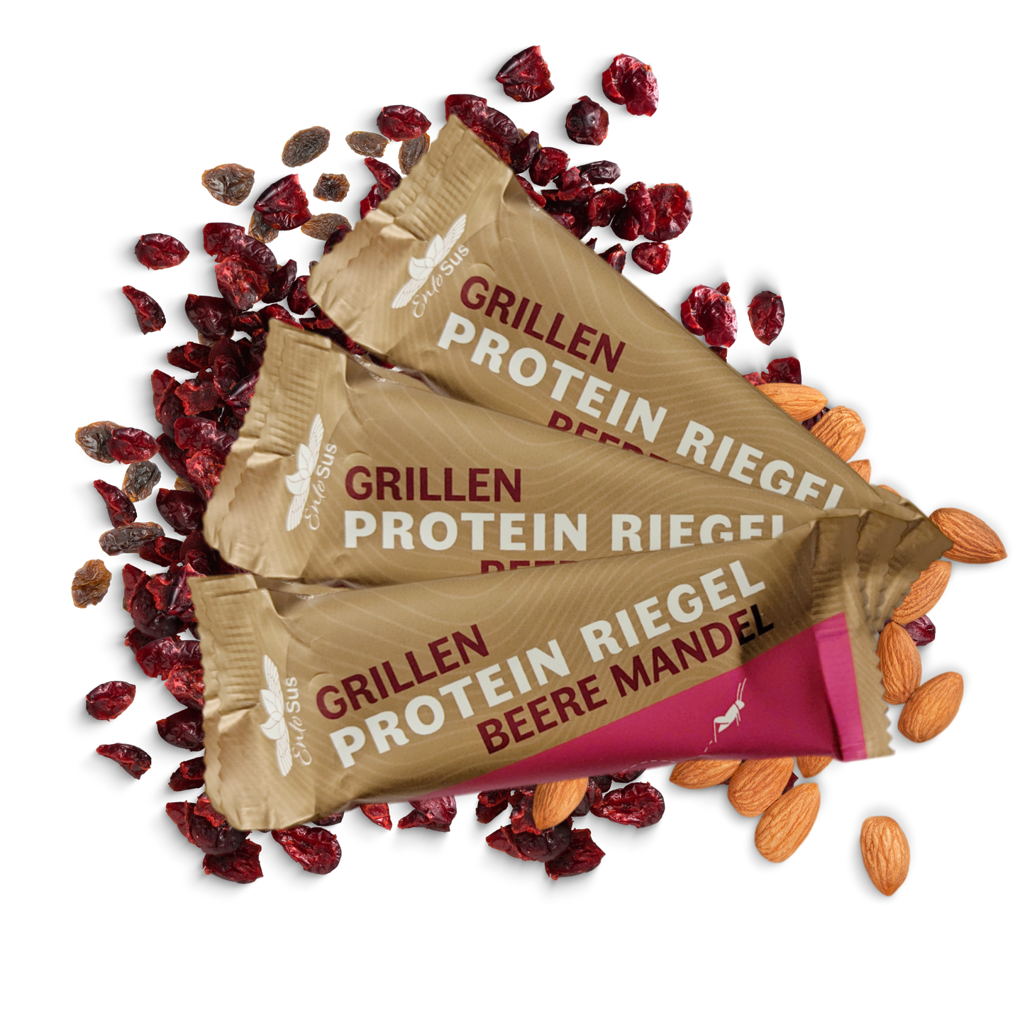 
                  
                    Grillen Protein Riegel Beere Mandel
                  
                
