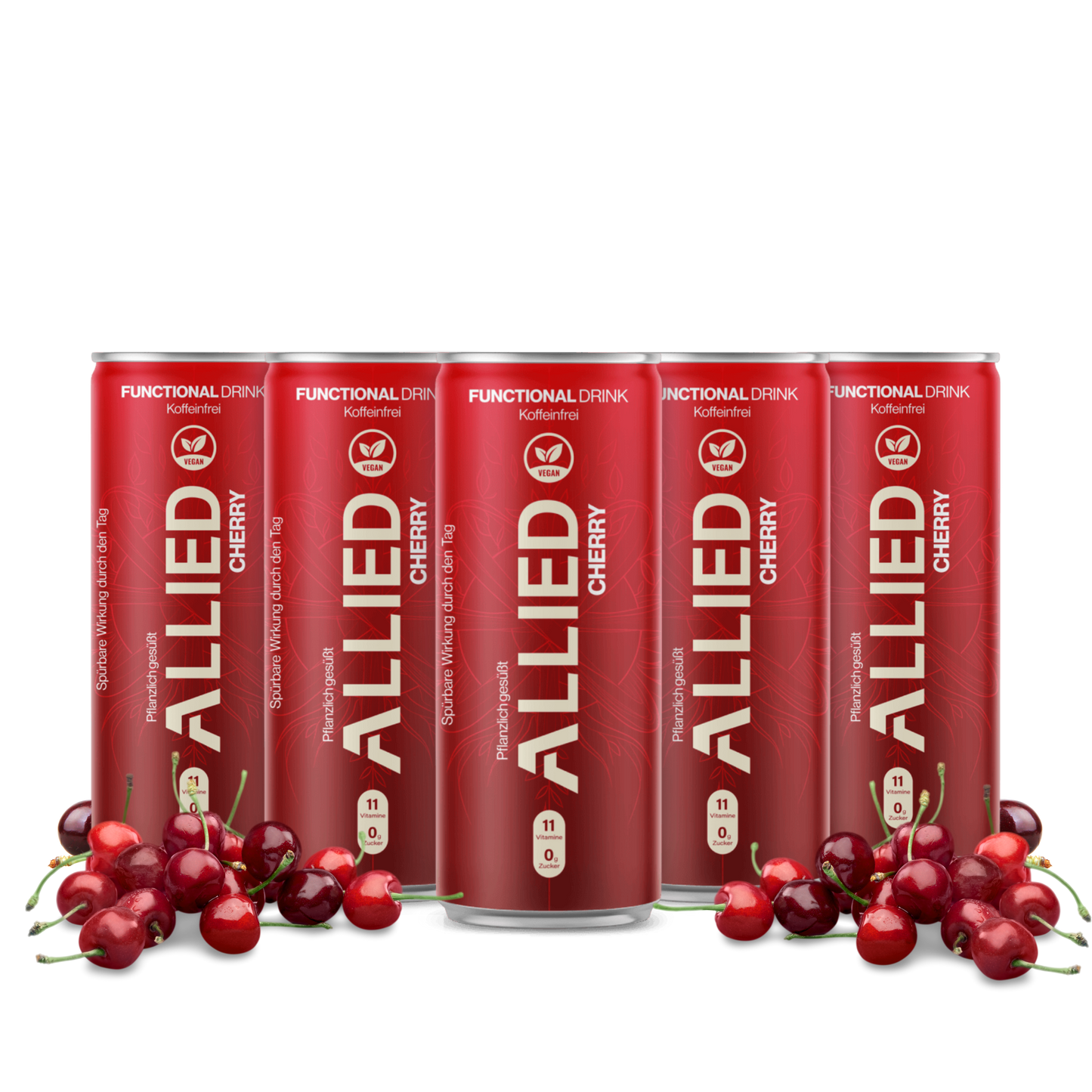 
                  
                    Allied –  Functional drink / Koffeinfrei / Zuckerfrei / Vitamine - Cherry 250 ml Dose
                  
                
