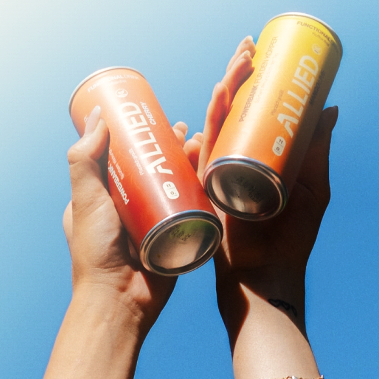 
                  
                    Allied – Functional drink / Koffeinfrei / Zuckerfrei / Vitamine - 3x Cherry und 3x Mango Lime
                  
                