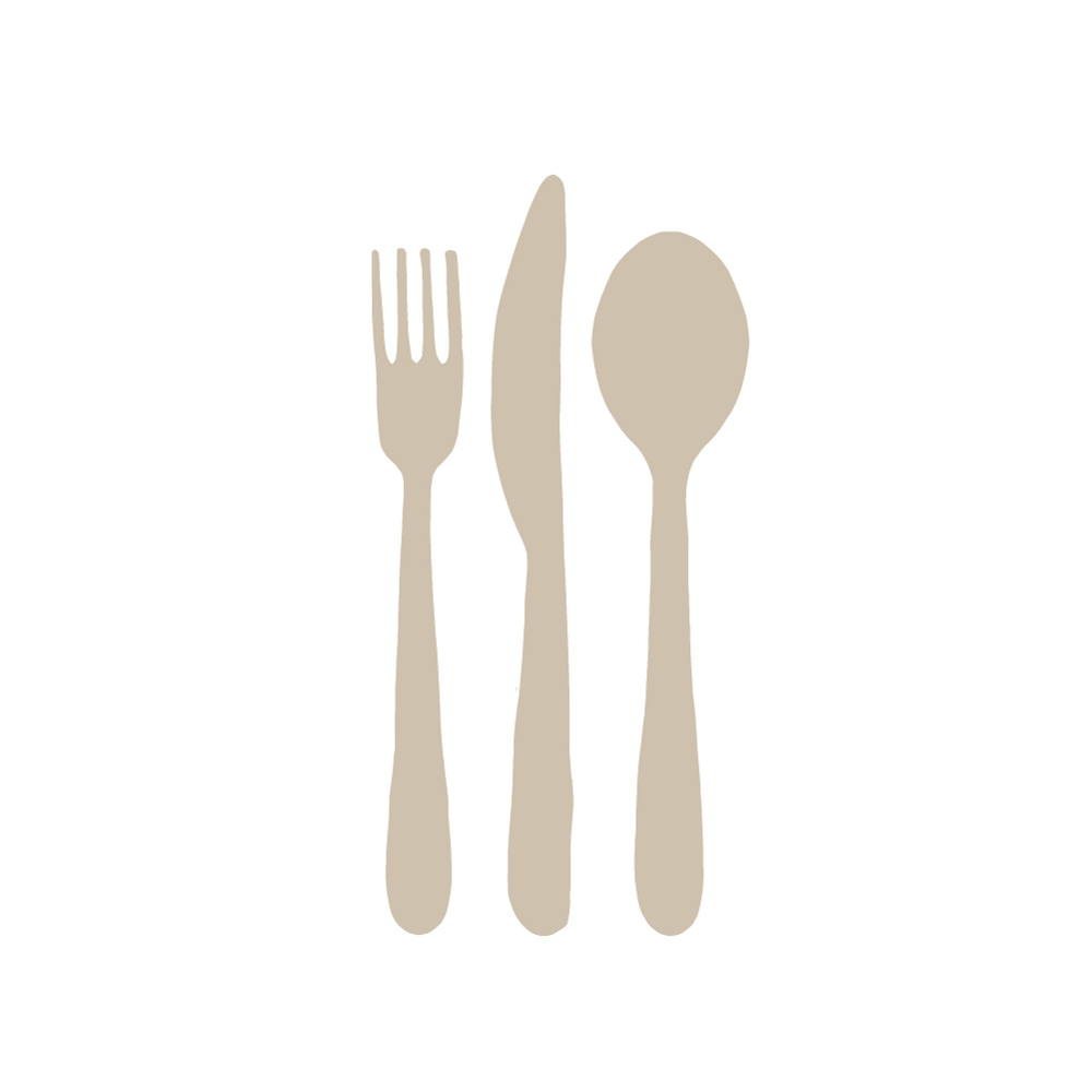 Illustration zeigt einen Löffel, ein Messer und eine Gabel im EntoSus-Design.