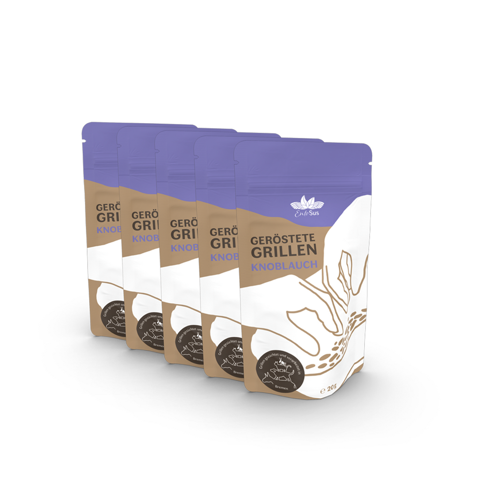 
                  
                    Crunchy roasted crickets "Garlic"
                  
                