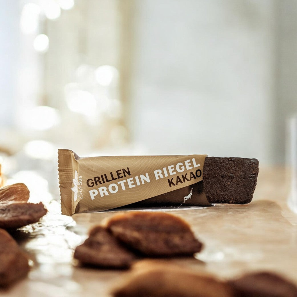 
                  
                    Grillen Protein Riegel Kakao
                  
                